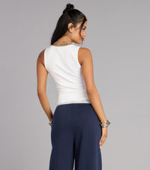 Ultra Game NFL Dallas Cowboys Rhinestone Tank Top