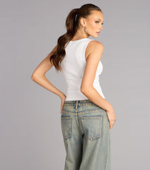 Ultra Game NFL San Francisco 49ers Rhinestone Tank Top