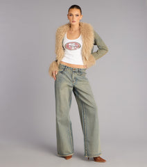 Ultra Game NFL San Francisco 49ers Rhinestone Tank Top