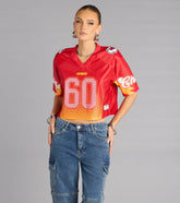Ultra Game NFL Kansas City Chiefs Mesh Crop Top