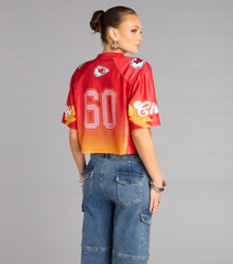 Ultra Game NFL Kansas City Chiefs Mesh Crop Top