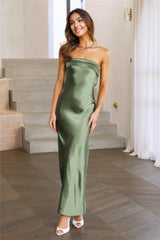 Run To The Top Maxi Dress Dark Green