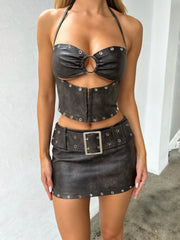 Brylee-Mini-Skirt-Brown