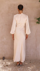 Amara Maxi Dress - Champagne