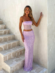 Kara-Maxi-Skirt-Lilac-Sequin