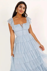 Belle Maxi Dress Blue