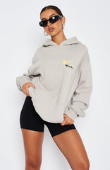 To The Moon Oversized Hoodie Lunar