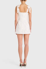 Beautiful Beginnings Mini Dress White