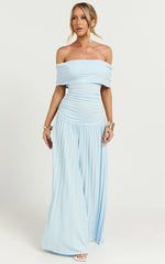 Lioness - Field of Dreams Maxi Dress in Soft Blue