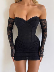 Letisha-Long-Sleeve-Mini-Dress-Black