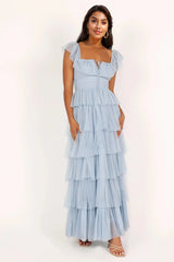 Belle Maxi Dress Blue
