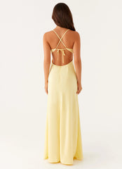 Joanie Maxi Dress - Yellow