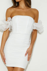 Dream Walker Mini Dress White