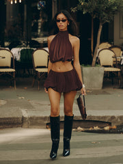 Anahi-Mini-Skirt-Chocolate