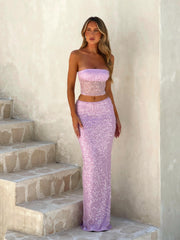 Kara-Maxi-Skirt-Lilac-Sequin