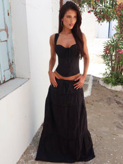 Lauro-Maxi-Skirt-Black