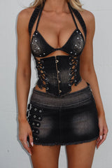 Misty-Mini-Skirt-Black